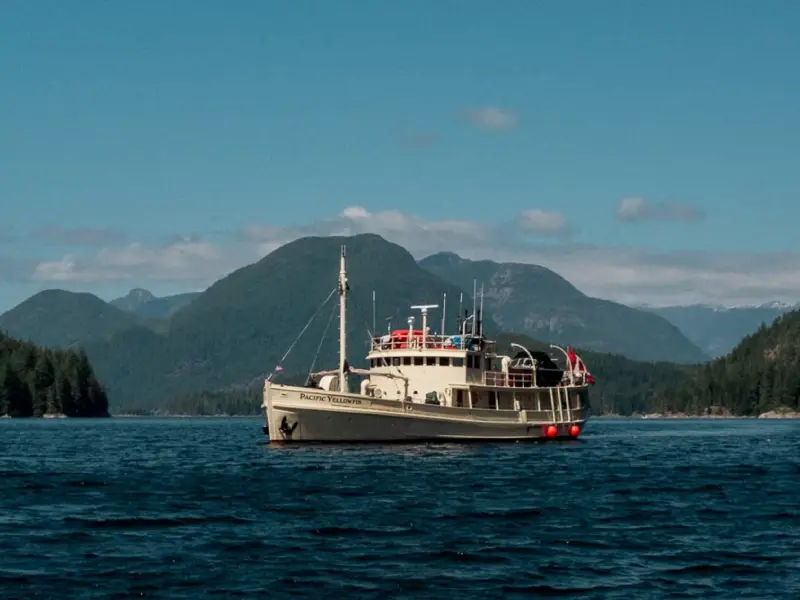 Desolation Sound with untouched wilderness and calm waters