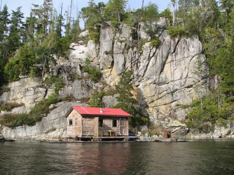 Broughton Archipelago with remote islands and deep fjords